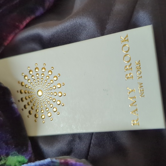 Ramy Brook Printed Capone Velvet Bustier Corset Crop Top 8 - Picture 15 of 15